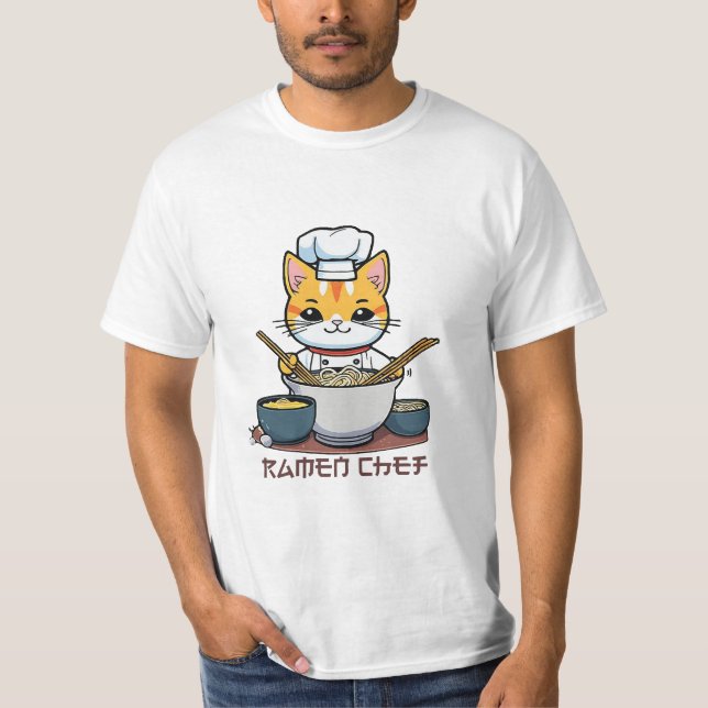 T-shirt Chef de Ramen (Devant)
