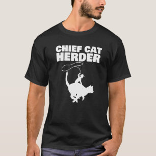 T-shirt Chef de troupe féline