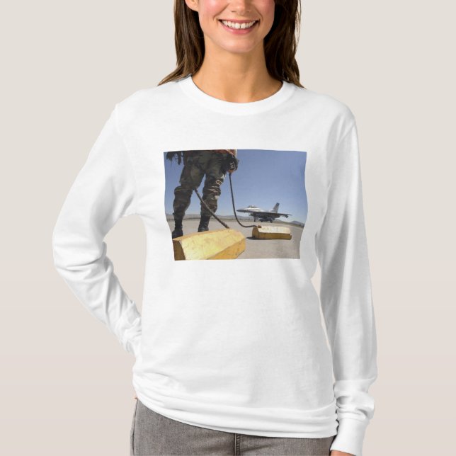 T-shirt Chef d'équipage de l'US Air Force (Devant)