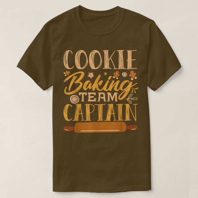 T-shirt Chef d'équipe de cuisine (Design devant)