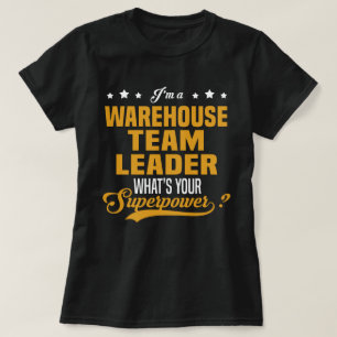 T-shirt Chef d'équipe d'entrepôt