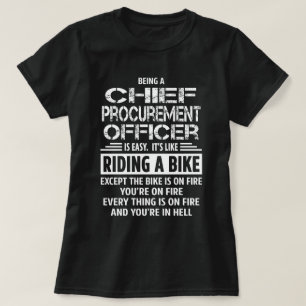 T-shirt Chef des achats