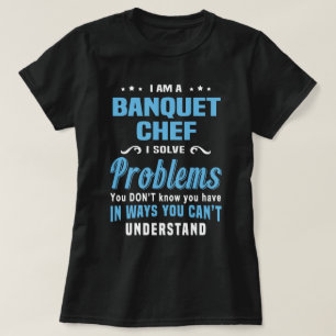 T-shirt Chef des banquets
