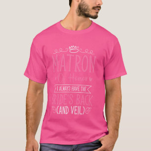 T-shirt Chef D'Honneur Mariage Fête Bridesmaid