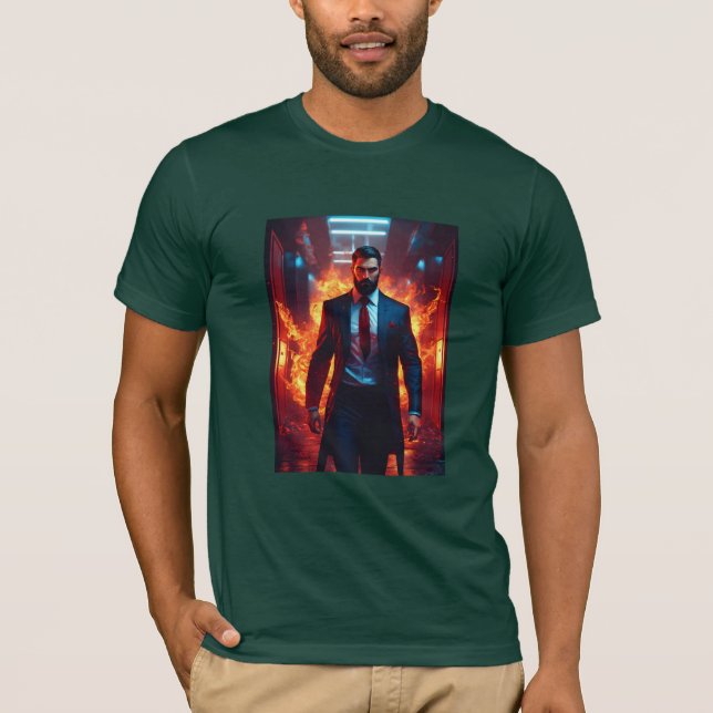 T-shirt chef-d'oeuvre Boss (Devant)