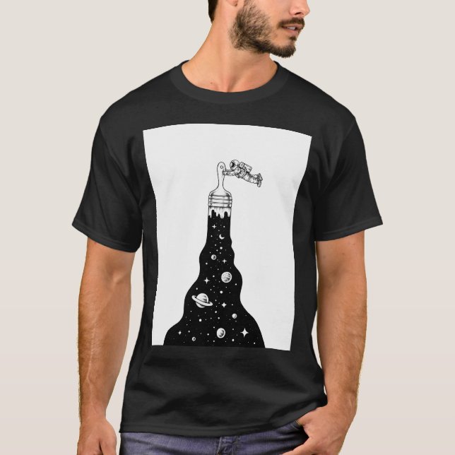 T-shirt Chef-d'œuvre cosmique (Devant)