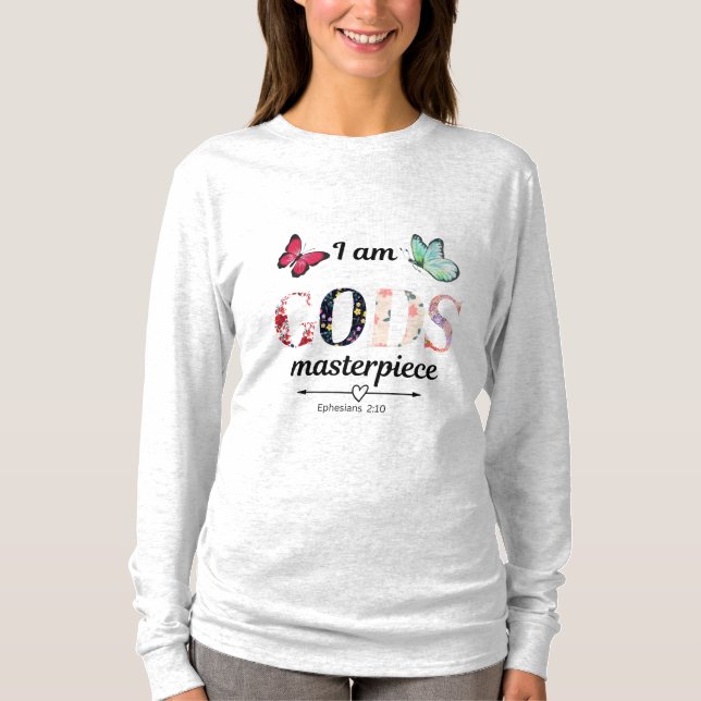 T-shirt Chef-d'œuvre de Dieu (Devant)