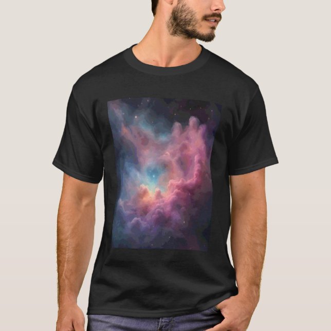 T-shirt Chef-d'œuvre de Nuage de Nébuleuse Sérénité (Devant)