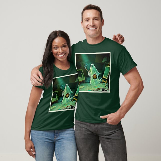 T-shirt Chef-d'oeuvre Eerie de l'artiste fantôme (Unisexe)