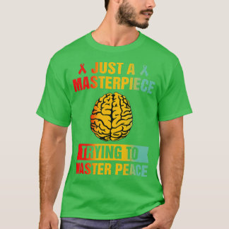 T-shirt Chef D'Oeuvre Essayant De Maîtriser La Santé Menta