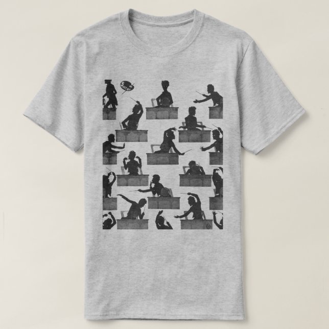 T-shirt Chef d'orchestre de musique classique - Mahler (Design devant)