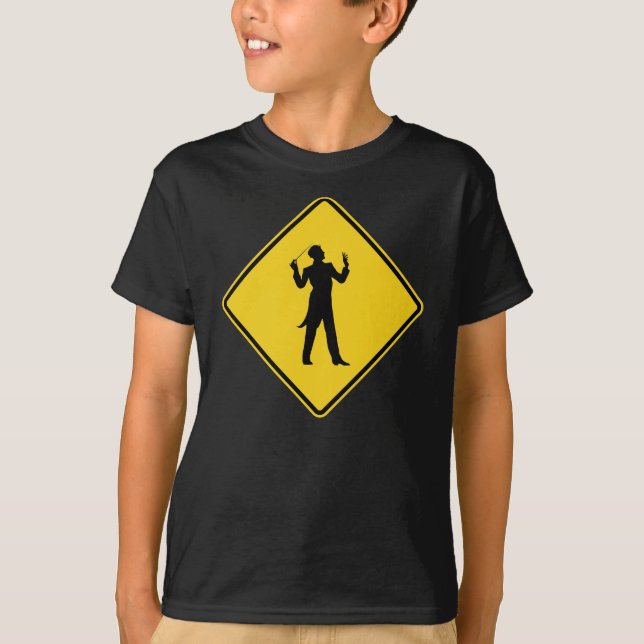 T-shirt Chef d'orchestre traversant (Devant)