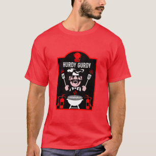 T-shirt Chef drôle Hurdy Gurdy