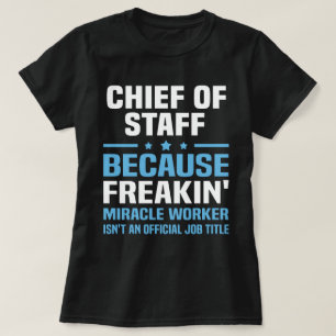 T-shirt Chef du personnel