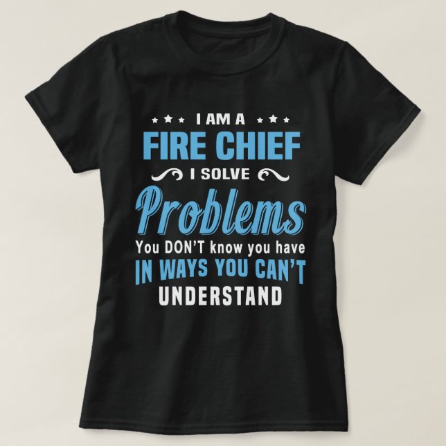 T-shirt Chef Fire (Design devant)