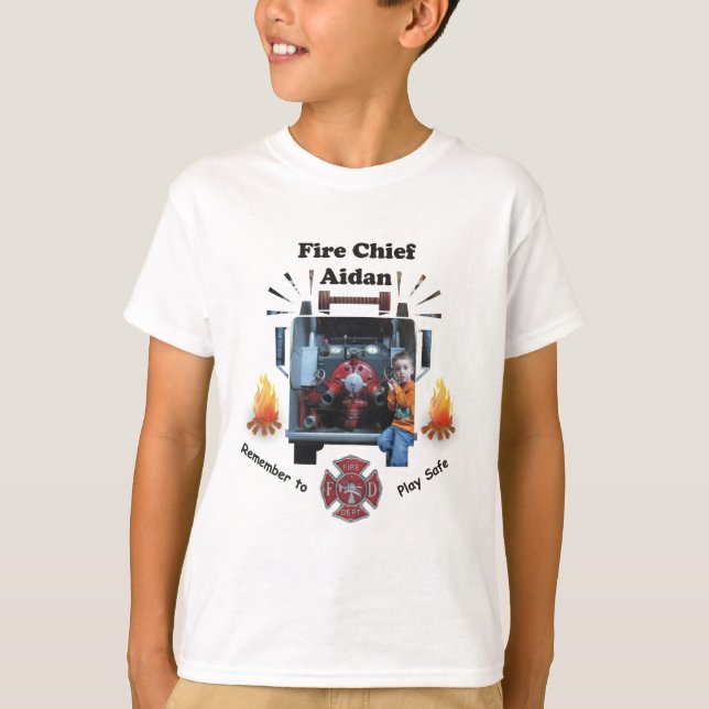 T-shirt Chef Fire (Devant)