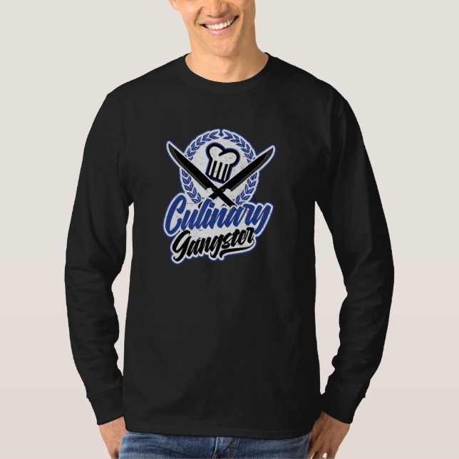 T-shirt Chef Gangster Culinaire 1 (Devant)