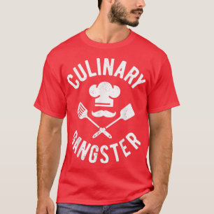 T-shirt Chef Gangster Culinaire Hommes Femmes Cuisinier Ca