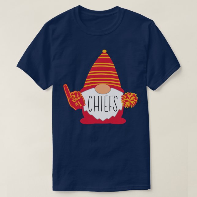 T-shirt Chef Gnome Fan (Design devant)