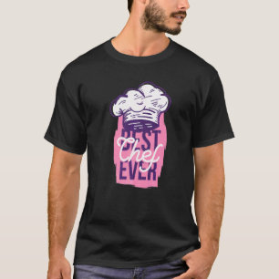 T-shirt Chef Hommes Femmes Cuisinière Chef Cuisine Nourrit