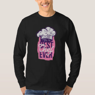 T-shirt Chef Hommes Femmes Cuisinière Chef Cuisine Nourrit