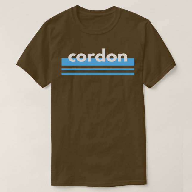 T-shirt Chef Humour Cordon Bleu (Design devant)