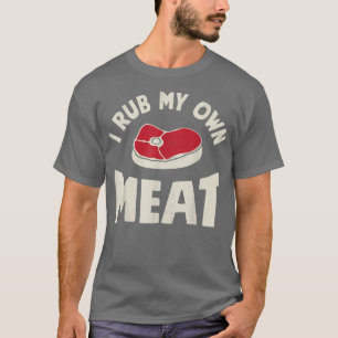 T-shirt chef i frob ma propre viande drôle hommes cuisine 