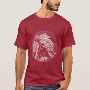 T-shirt Chef indien de Lakota