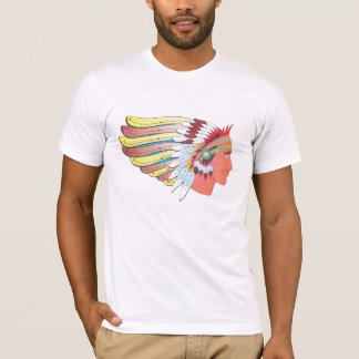 T-shirt Chef indien de l'itinéraire 66 historiques