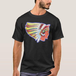 T-shirt Chef indien indigène