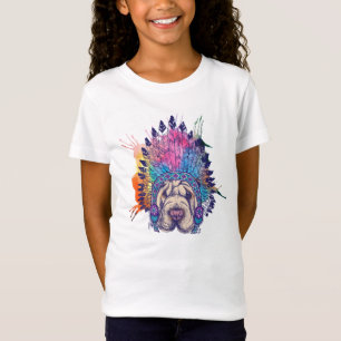 T-Shirt Chef indien indigène de Sharpei