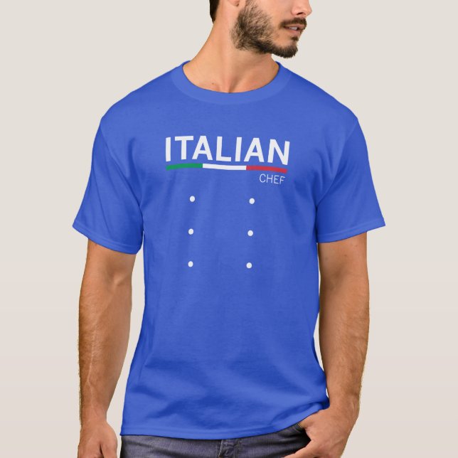 T-shirt Chef italien (Devant)