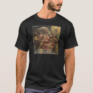 T-shirt Chef Joseph & Citation sur la Nature Cadeaux T-shi
