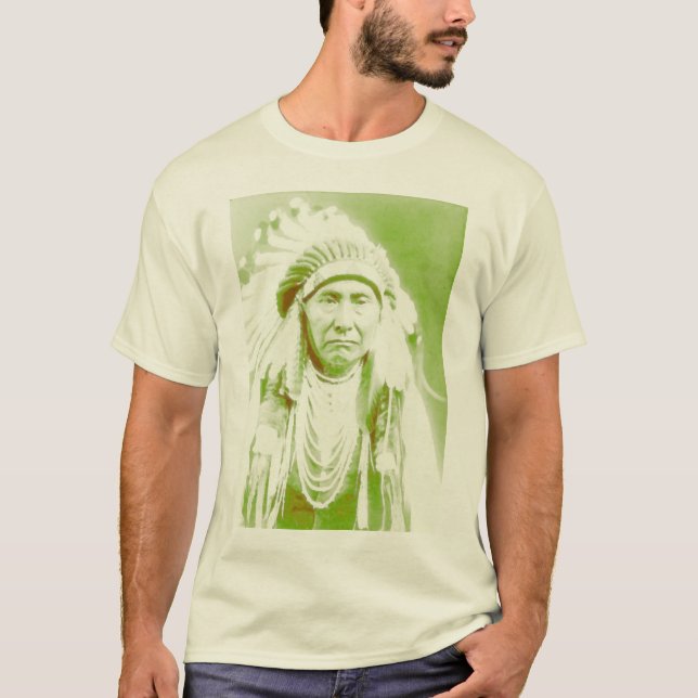 T-shirt Chef Joseph Native American Leader (Devant)