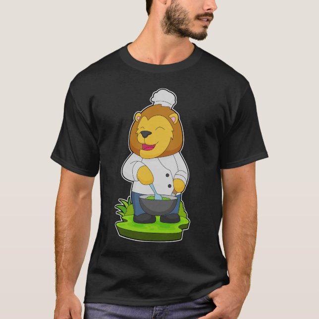 T-shirt Chef Lion casquette (Devant)