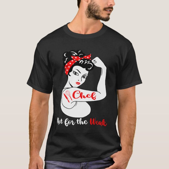 T-shirt Chef Non Pour Le Chef Culinaire Faible (Devant)