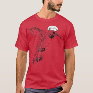 T-shirt Chef Oiseaux de colibri Drôle Cuisine Cook