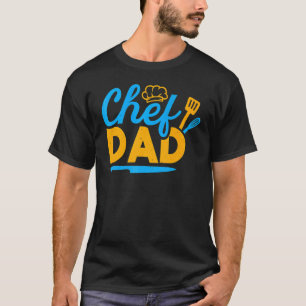 T-shirt Chef Papa Sous Chefs Cuisine culinaire Cuisine