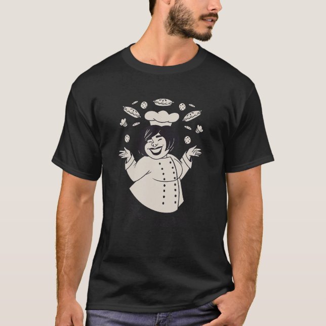 T-shirt Chef Pie Baker (Devant)