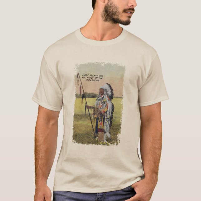 T-shirt Chef Plenty Coos Crow Nation Chemise (Devant)