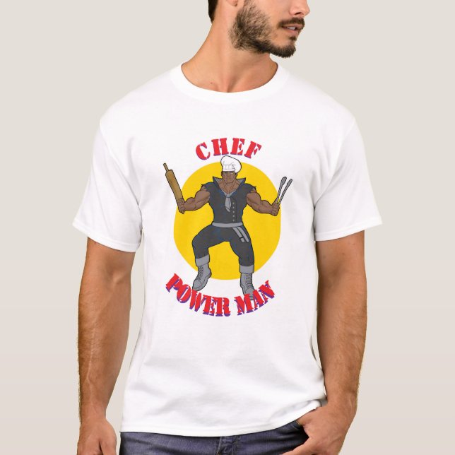 T-shirt Chef Powerman (Devant)