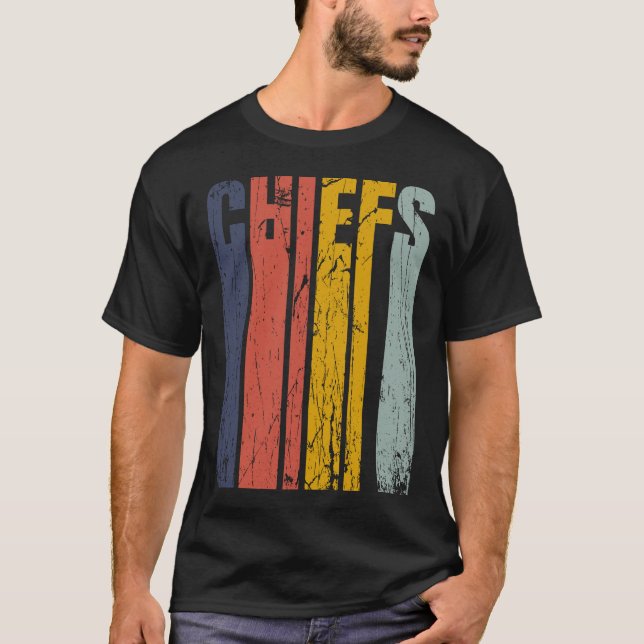 T-shirt Chef Retro (Devant)