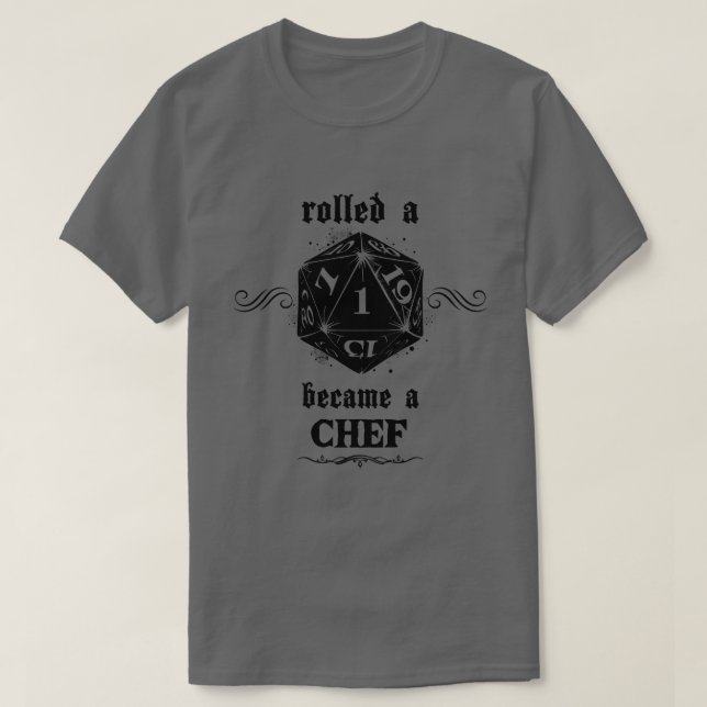 T-shirt Chef Roll malchanceux (Design devant)