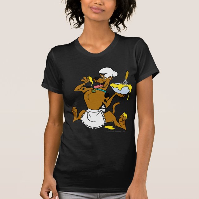 T-shirt Chef Scooby Doo Thanksgiving (Devant)