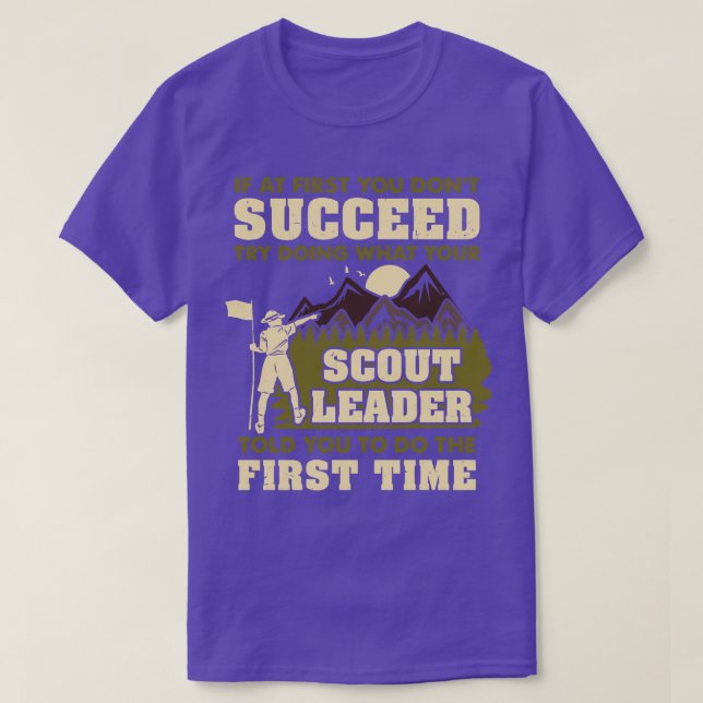 T-shirt Chef scout (Design devant)