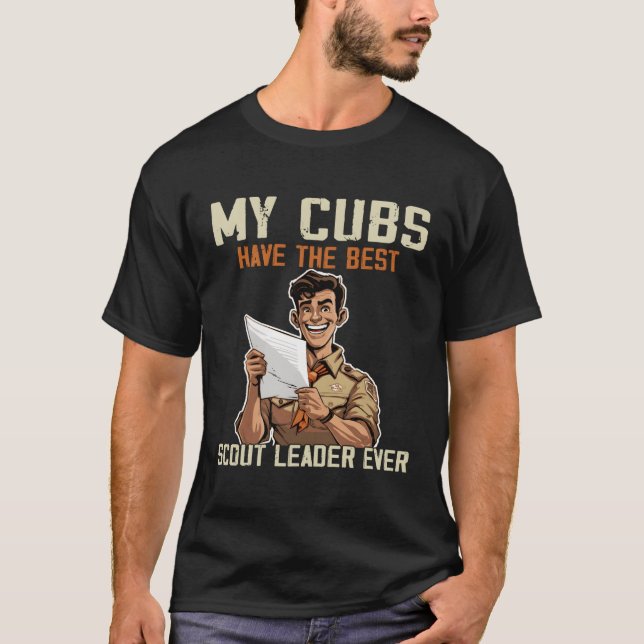 T-shirt Chef scoutisme Camg (Devant)