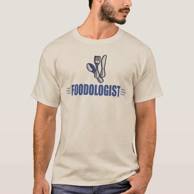 T-shirt Chef, serveuse, serveur (Devant)