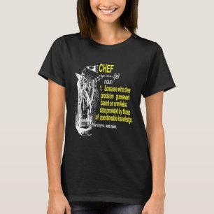 T-shirt Chef Signification Chemise Chef Noun Définition