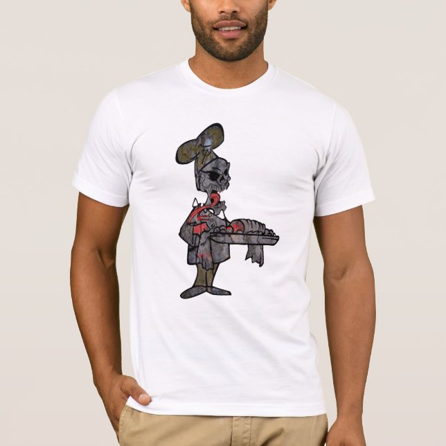 T-shirt chef superbe de crânes de bros de Rogers (Devant)