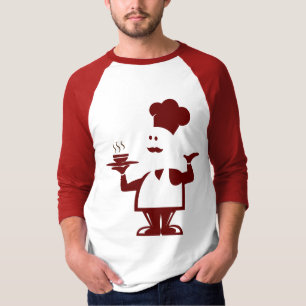 T-shirt Chef tenant un bol de soupe